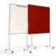 Mobile Flip Chart Noticeboard Combi